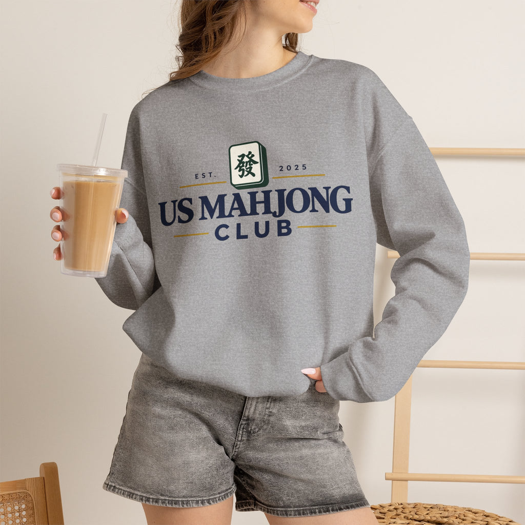 US Mahjong Club Crewneck Sweatshirt