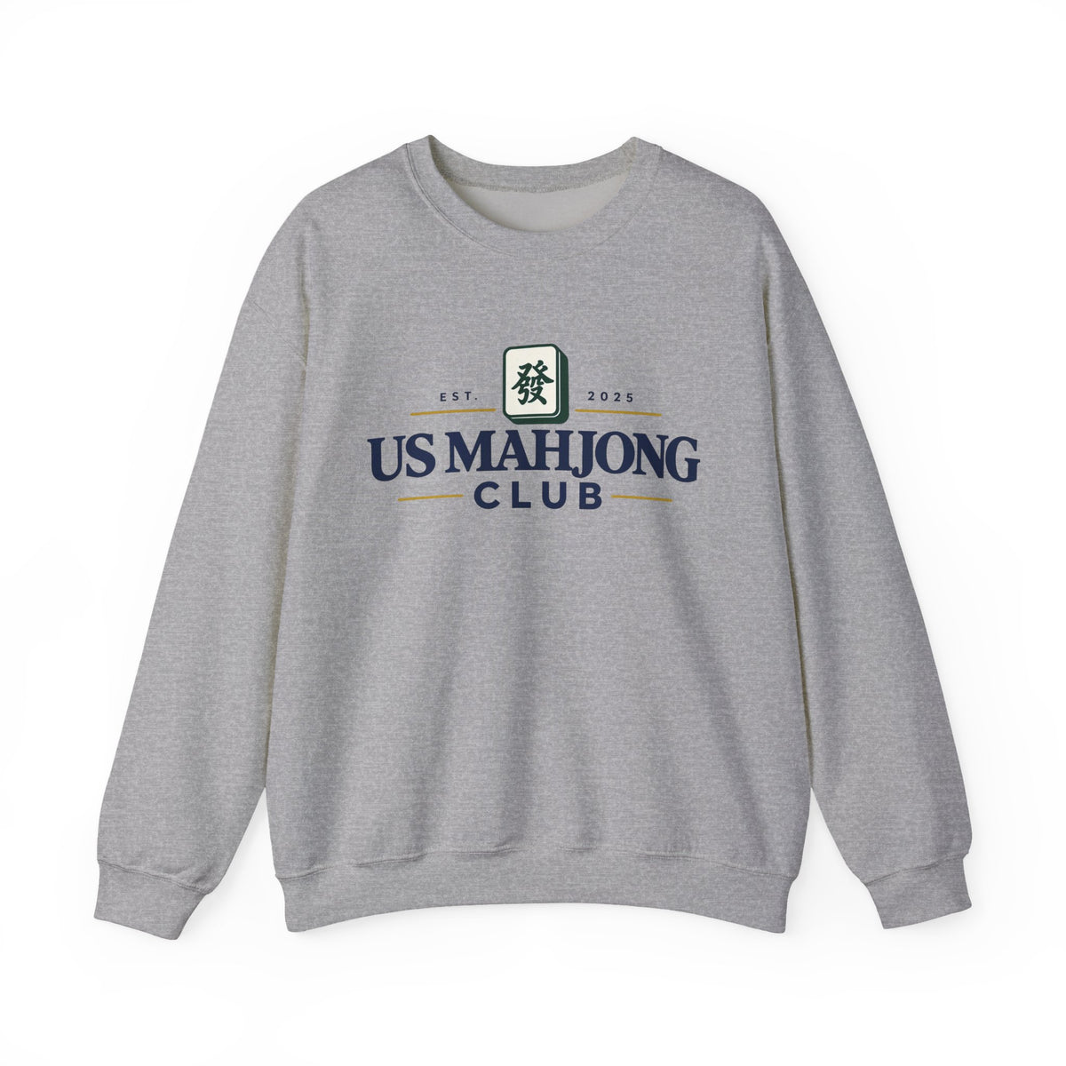 US Mahjong Club Crewneck Sweatshirt