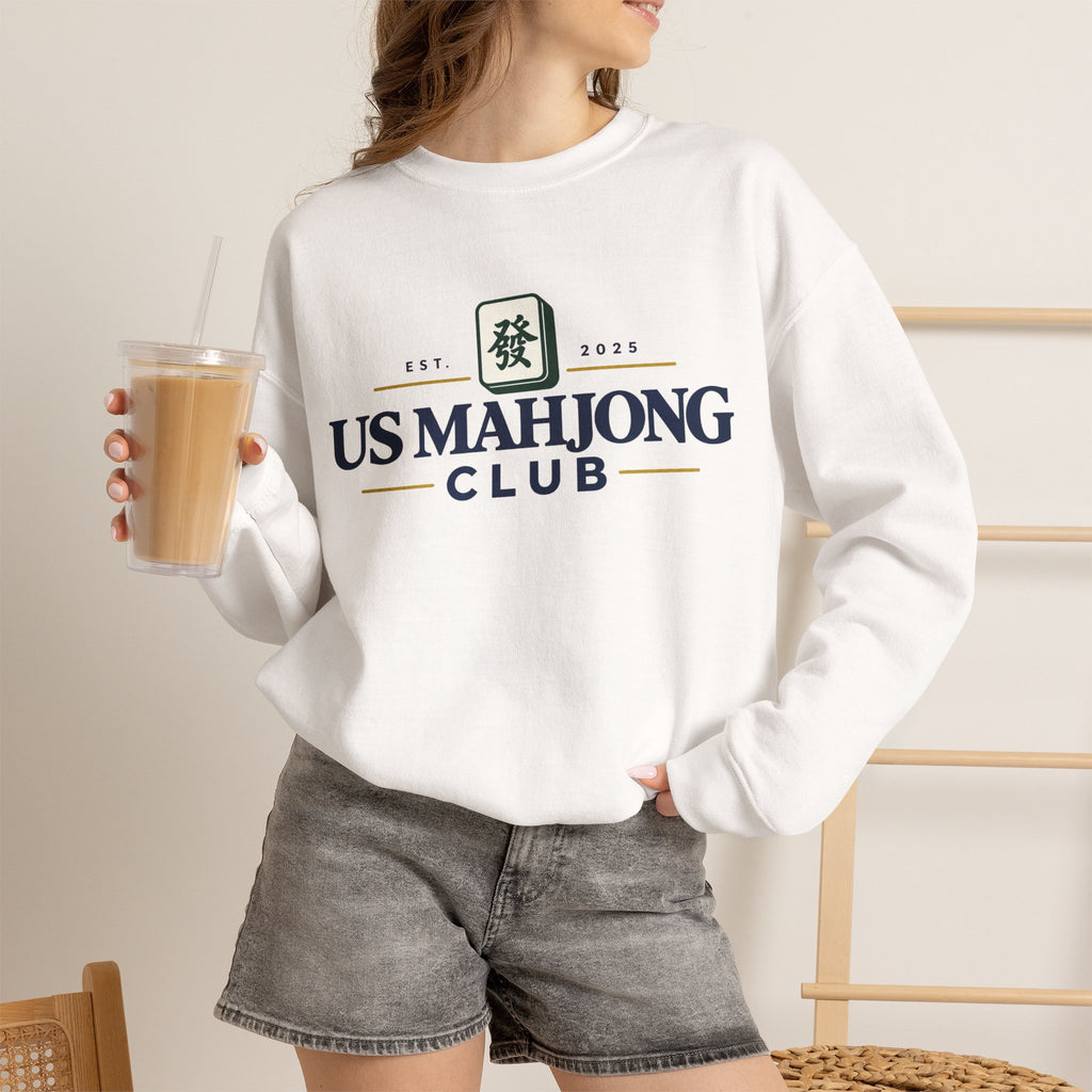 US Mahjong Club Crewneck Sweatshirt
