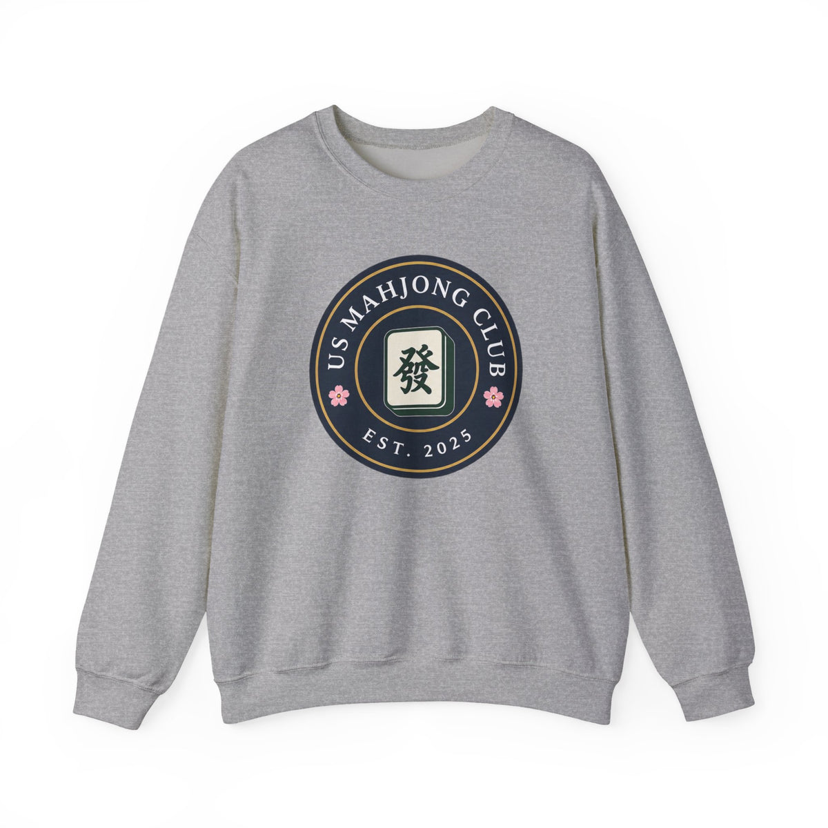 US Mahjong Club Badge Crewneck Sweatshirt