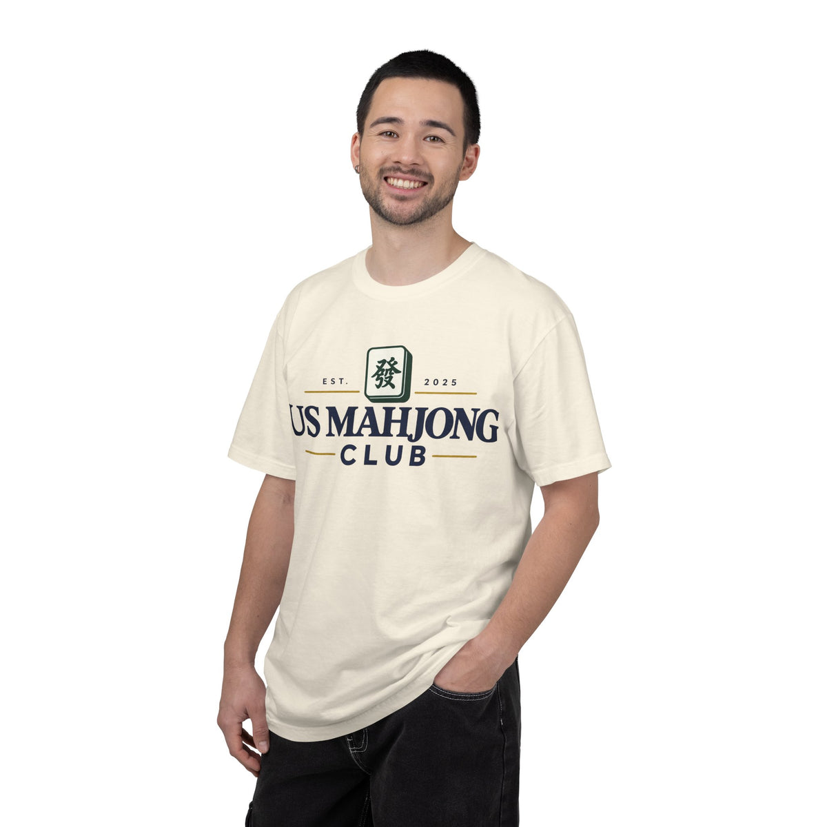 US Mahjong Club Graphic T-Shirt