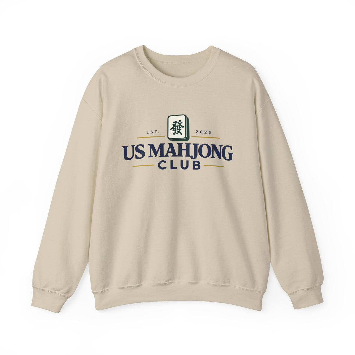 US Mahjong Club Crewneck Sweatshirt