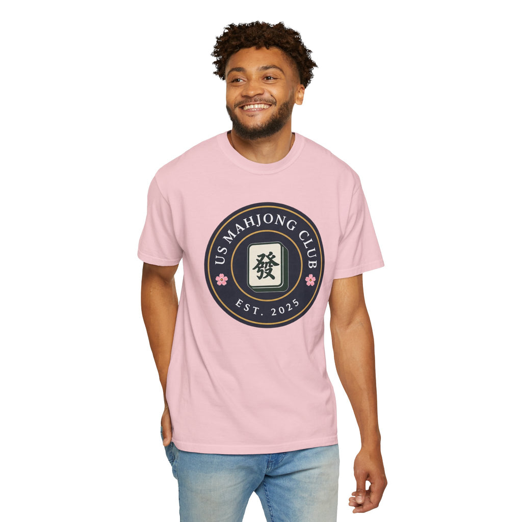 US Mahjong Club Badge T-Shirt