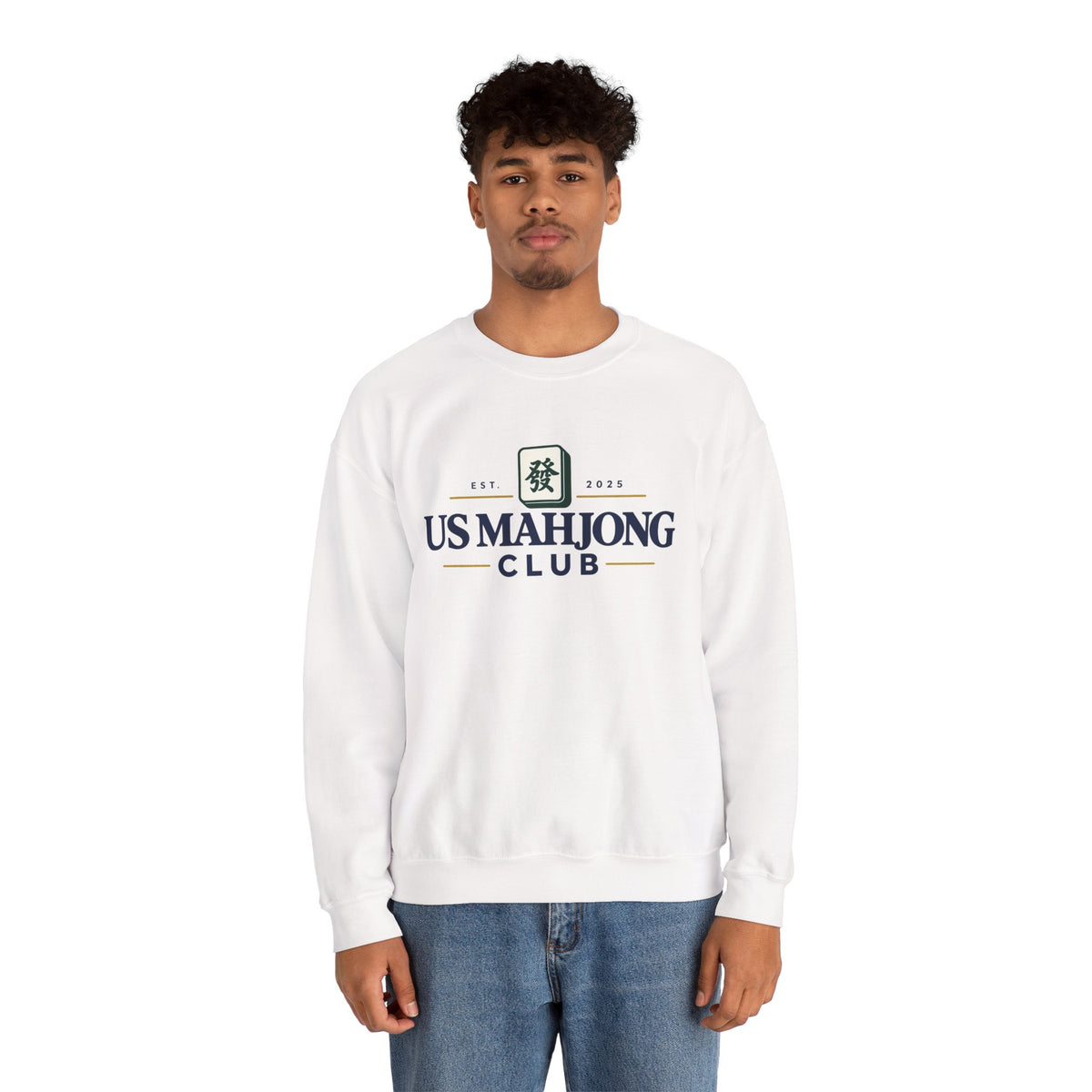 US Mahjong Club Crewneck Sweatshirt