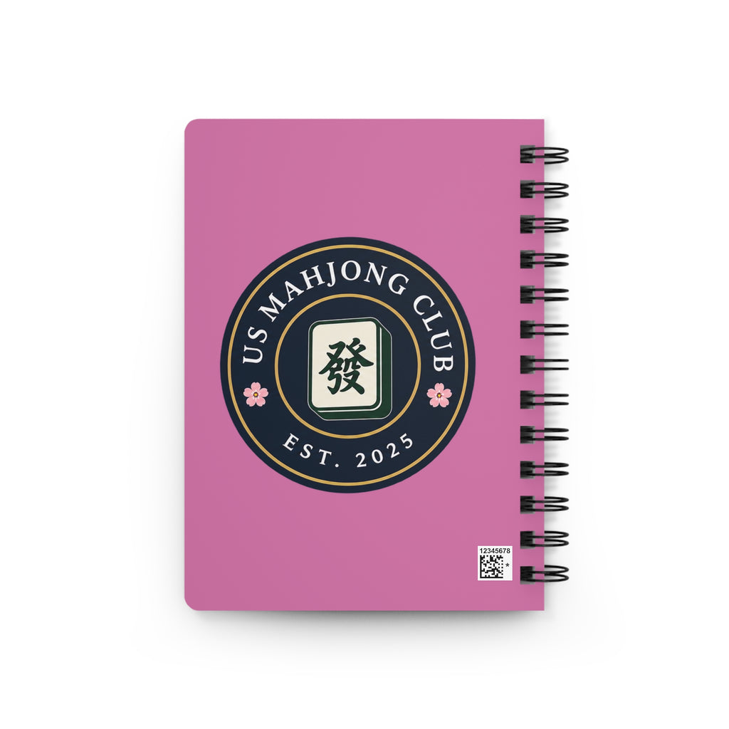 US Mahjong Club Spiral Bound Journal