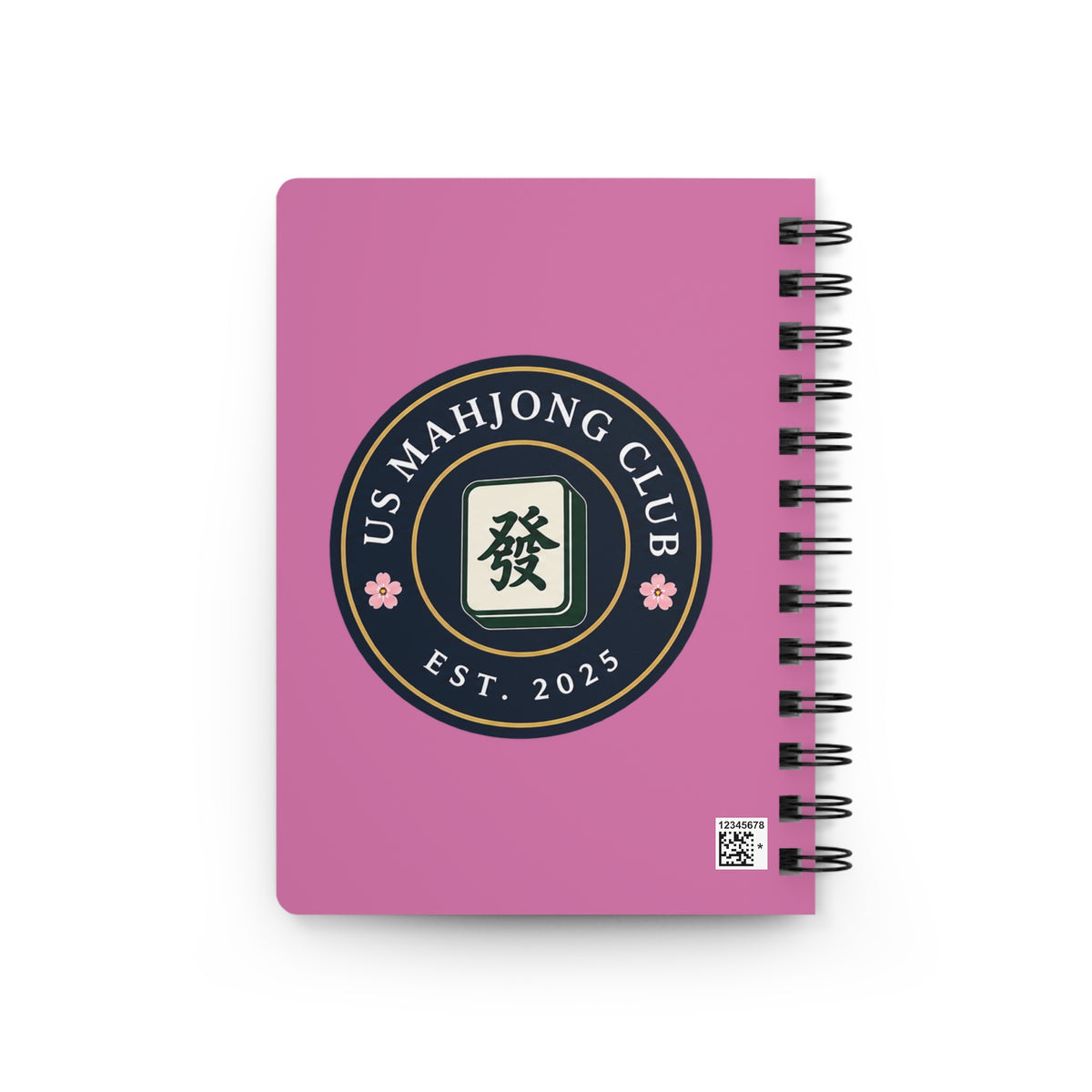US Mahjong Club Spiral Bound Journal