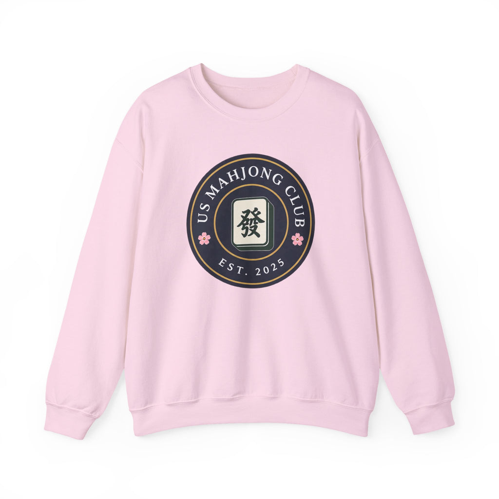 US Mahjong Club Badge Crewneck Sweatshirt