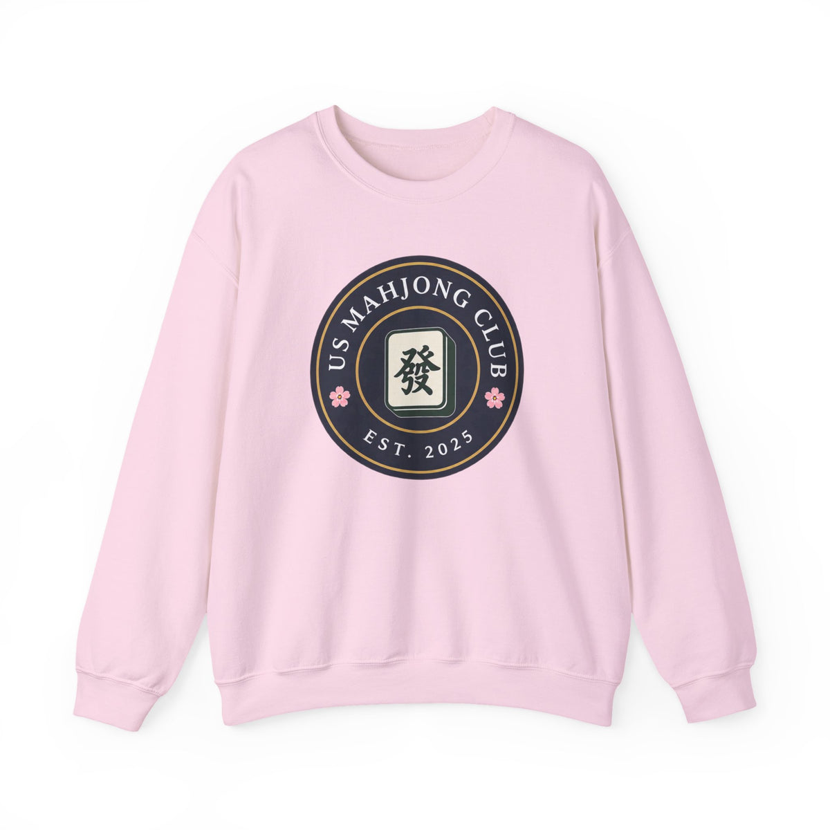 US Mahjong Club Badge Crewneck Sweatshirt