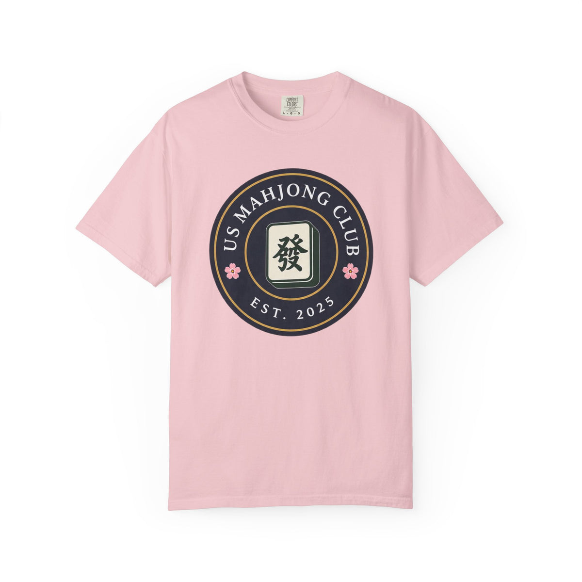 US Mahjong Club Badge T-Shirt