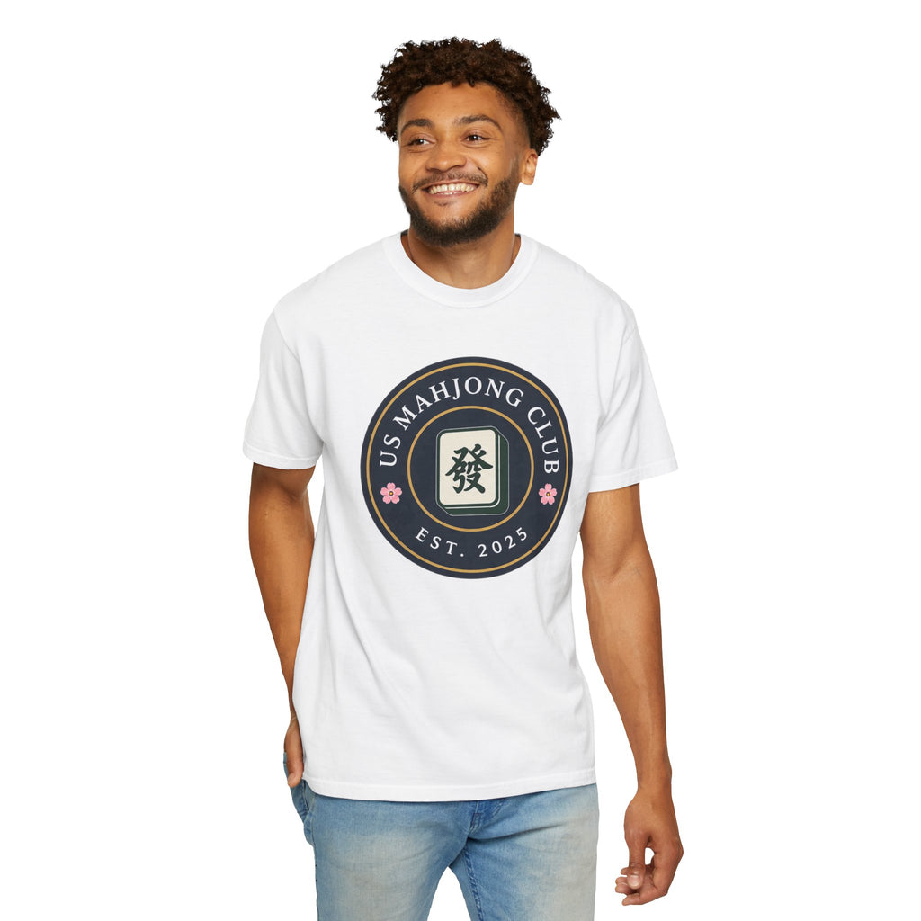 US Mahjong Club Badge T-Shirt