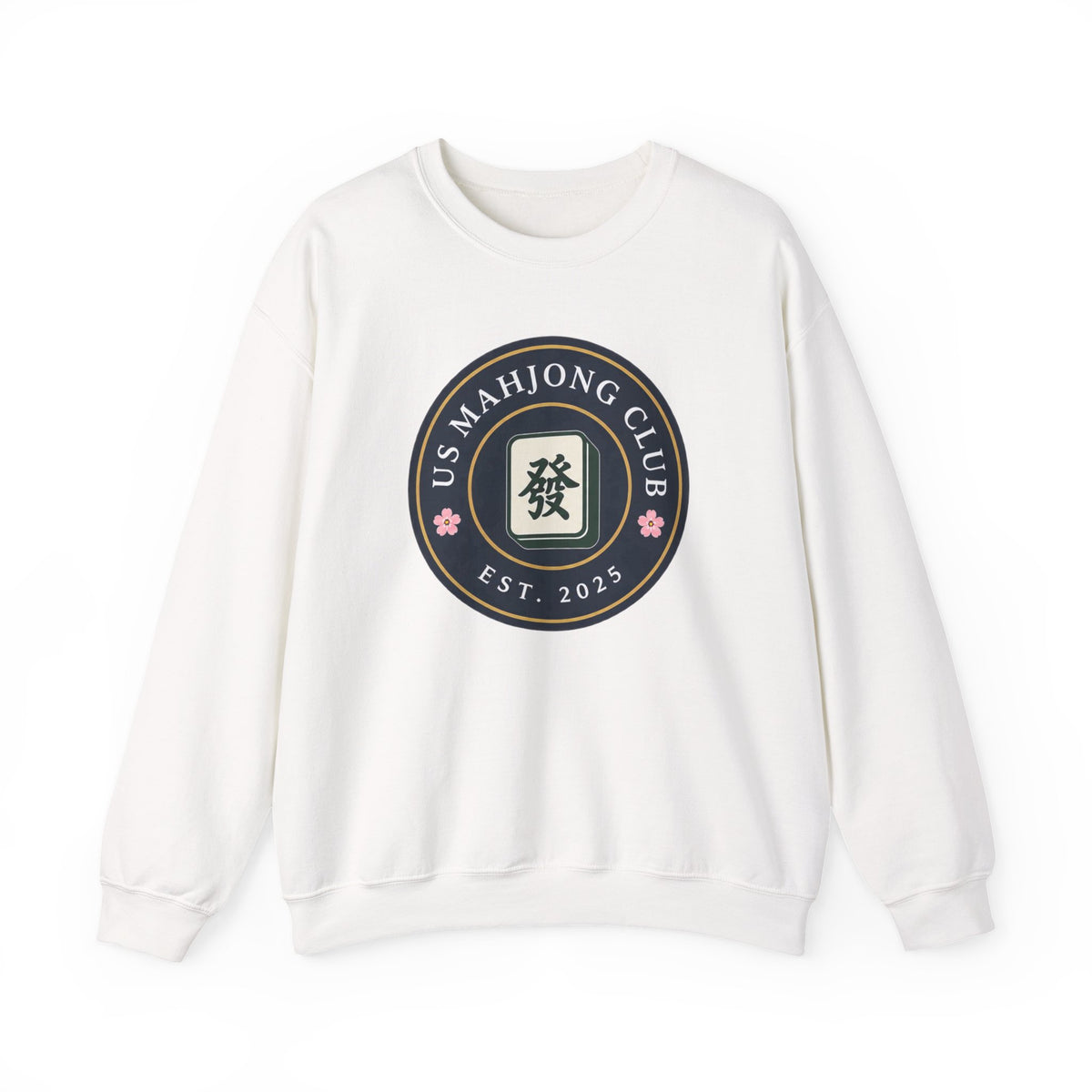 US Mahjong Club Badge Crewneck Sweatshirt