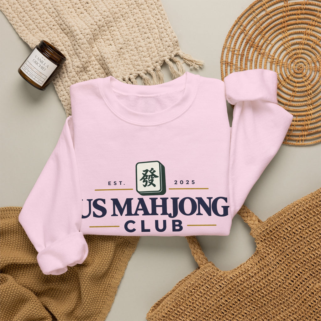 US Mahjong Club Crewneck Sweatshirt