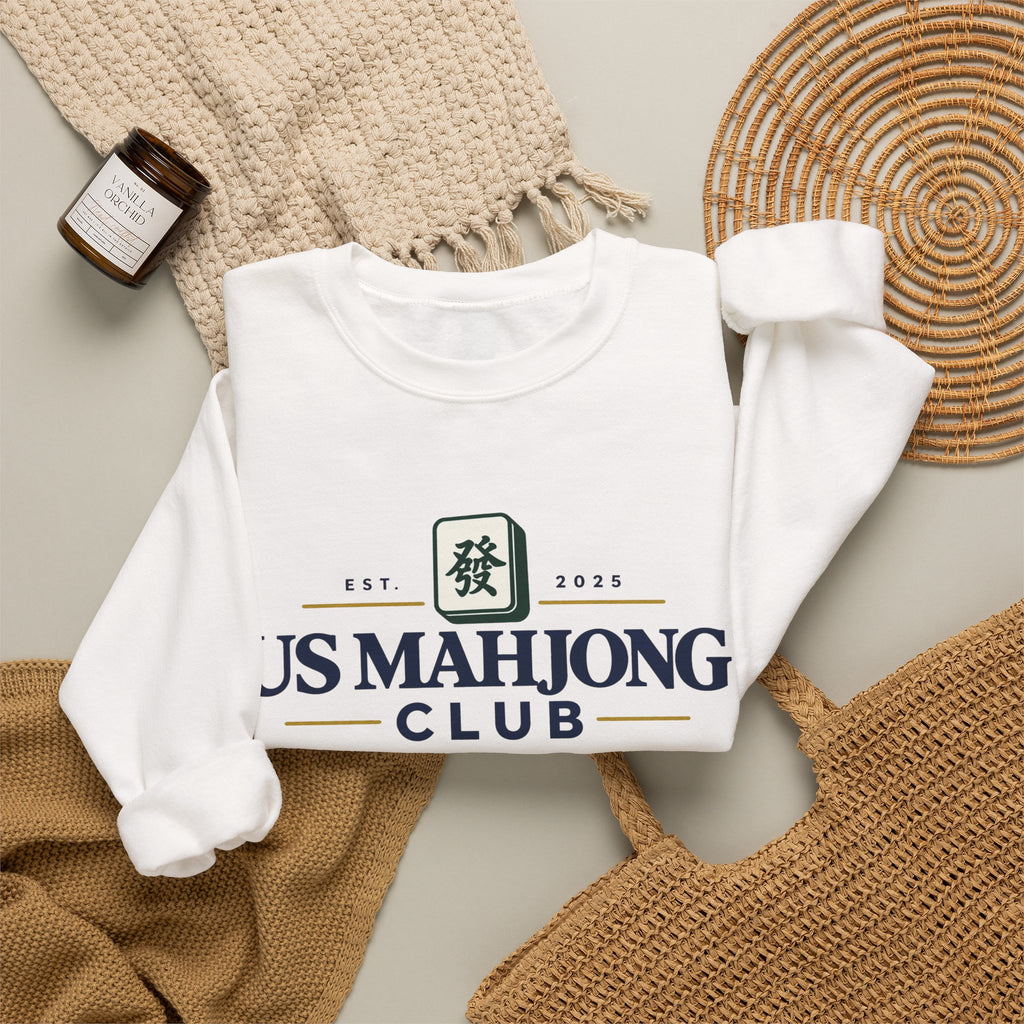 US Mahjong Club Crewneck Sweatshirt