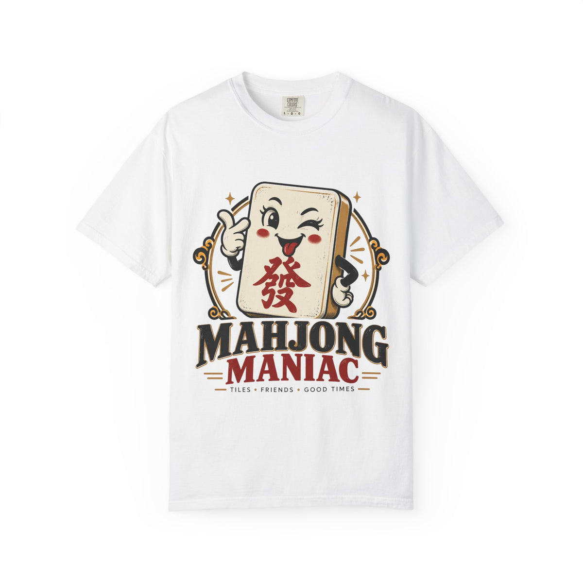 Mahjong Maniac Garment-Dyed T-Shirt