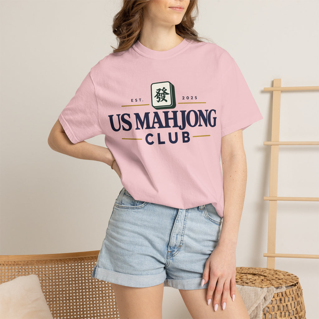 US Mahjong Club Graphic T-Shirt