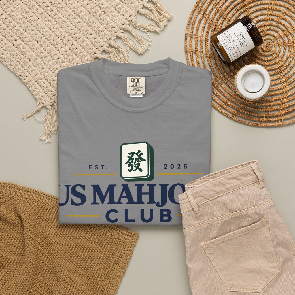 US Mahjong Club Graphic T-Shirt
