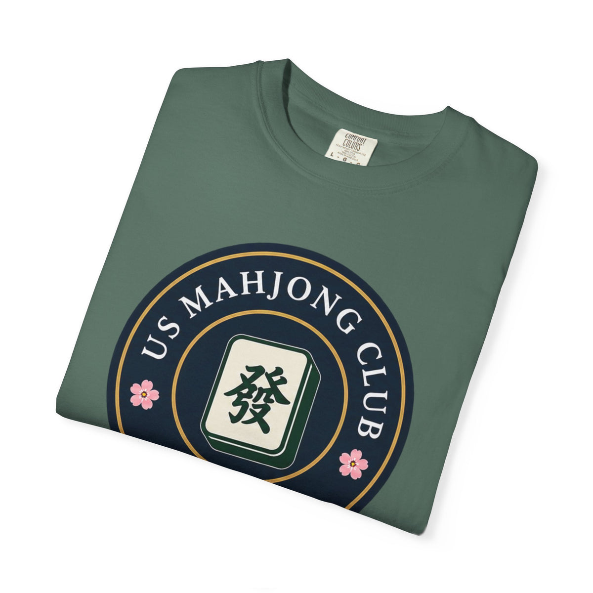 US Mahjong Club Badge T-Shirt