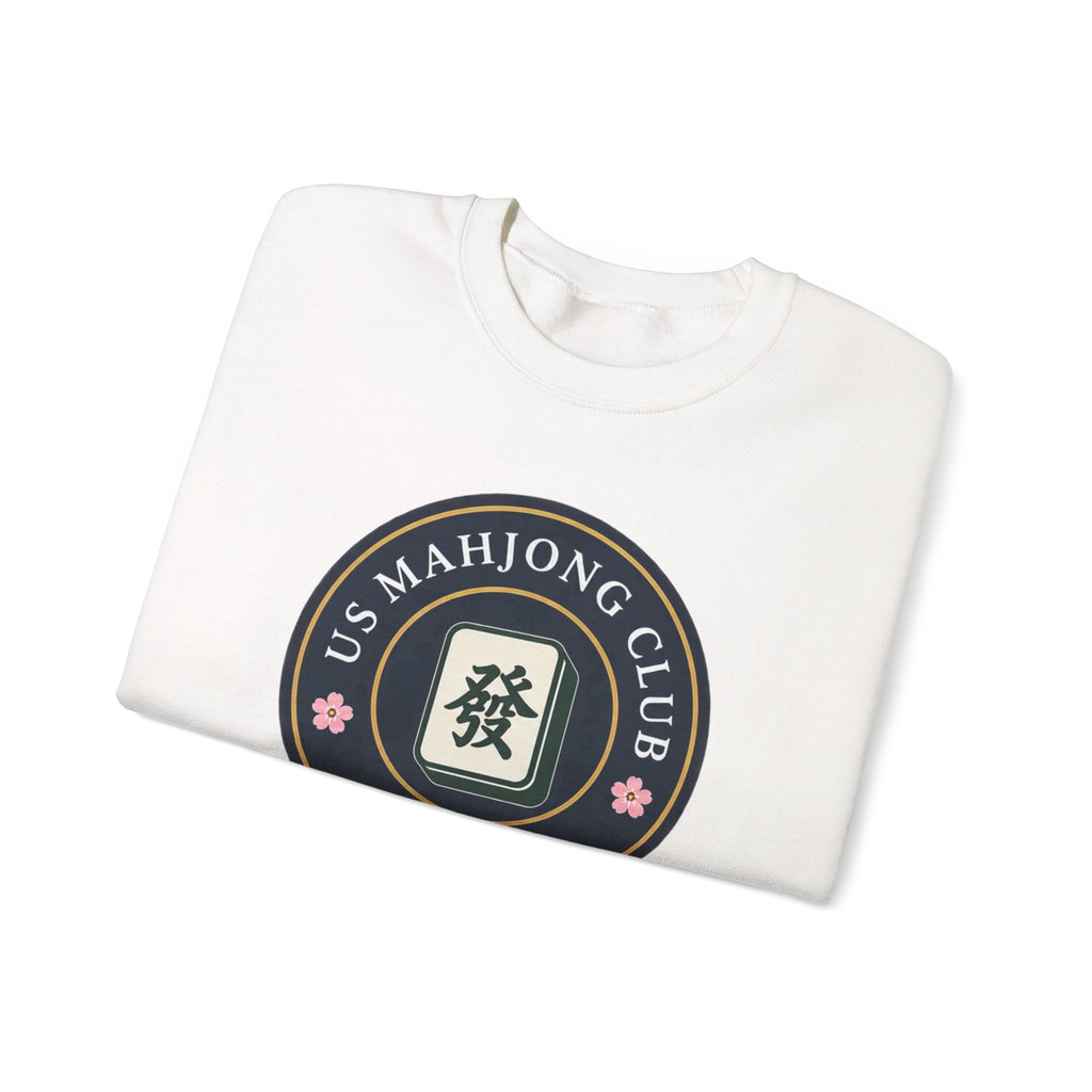 US Mahjong Club Badge Crewneck Sweatshirt