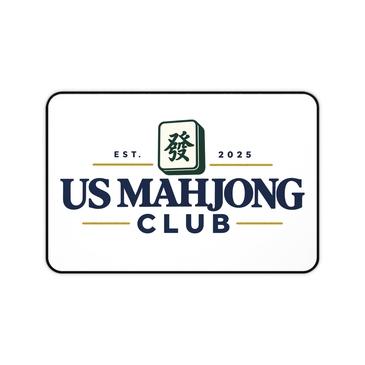 US Mahjong Club Desk Mat