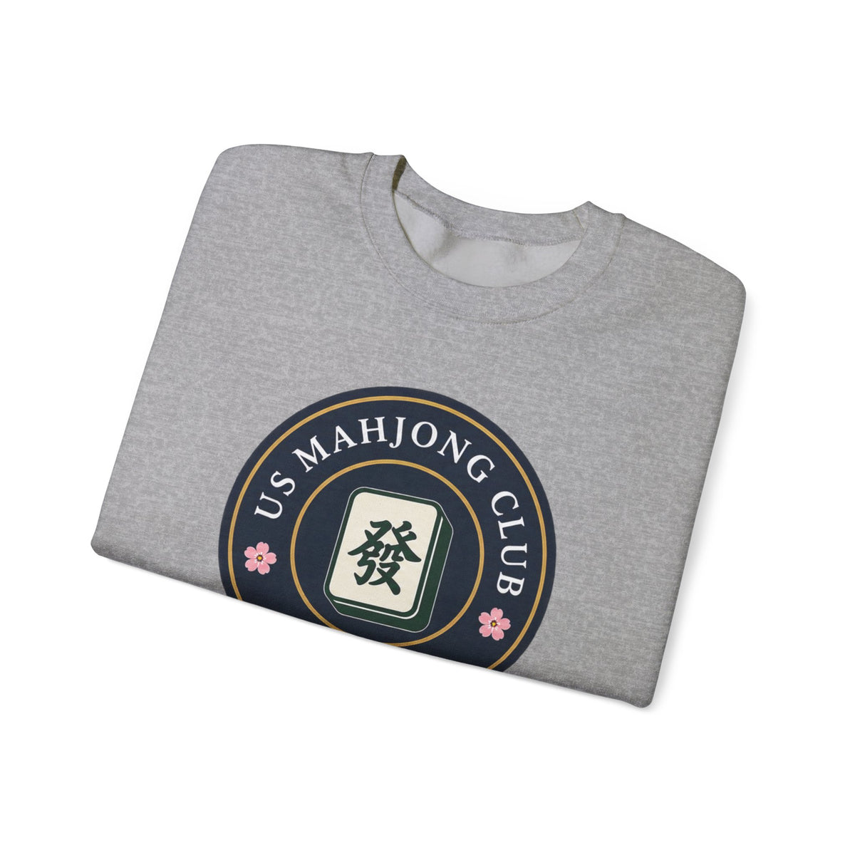 US Mahjong Club Badge Crewneck Sweatshirt
