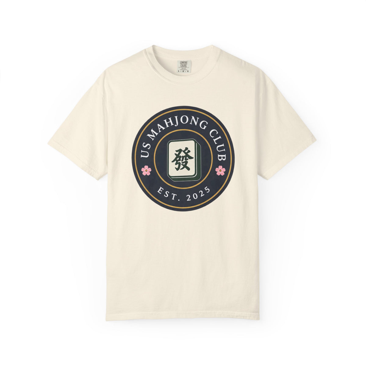 US Mahjong Club Badge T-Shirt