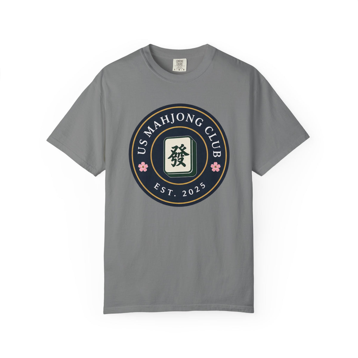 US Mahjong Club Badge T-Shirt