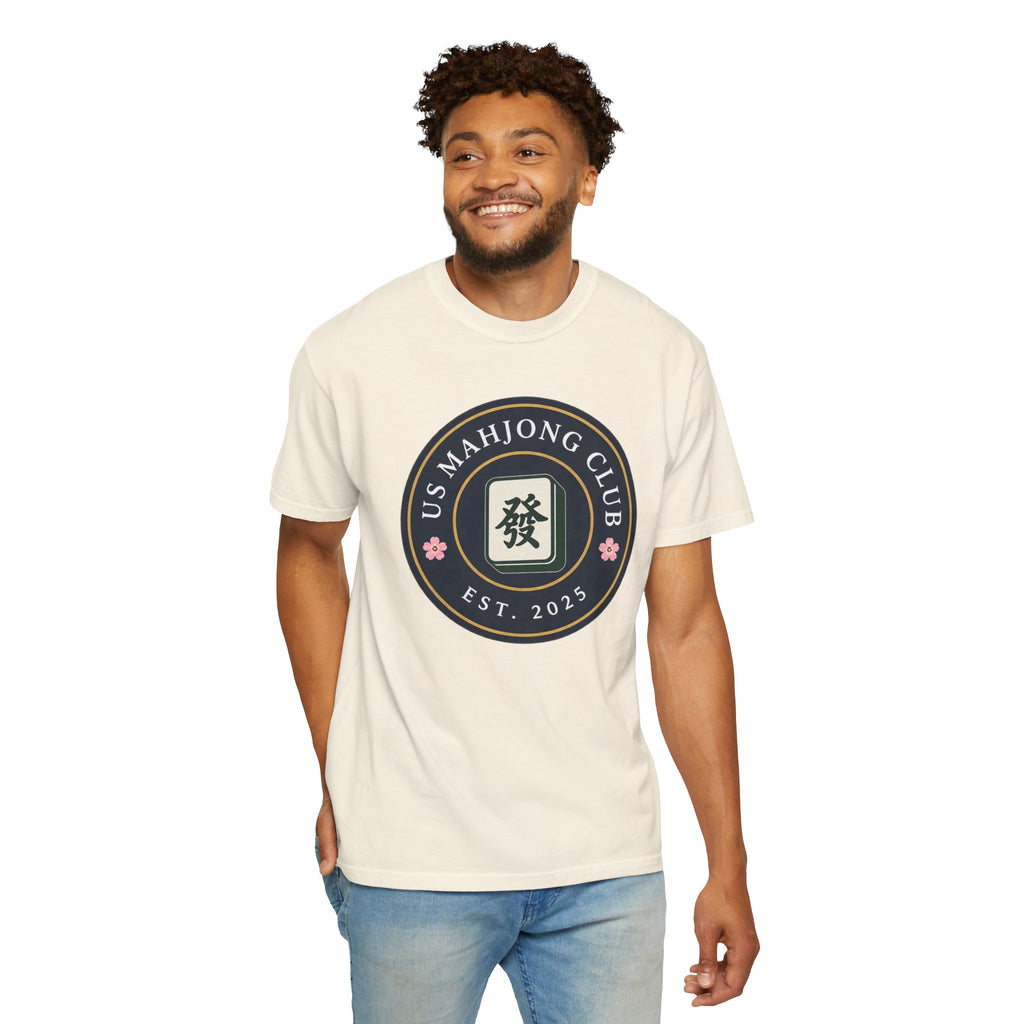 US Mahjong Club Badge T-Shirt