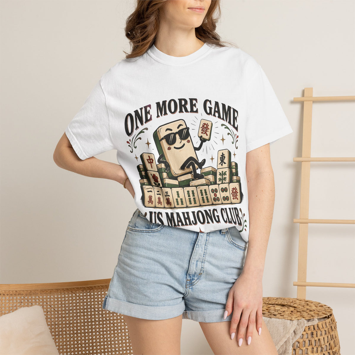 One More Game Mahjong Club T-Shirt
