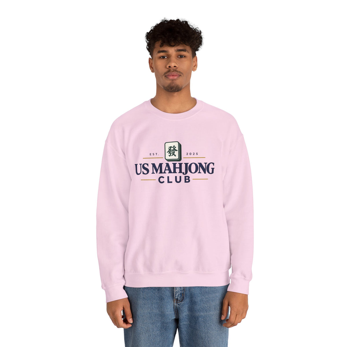 US Mahjong Club Crewneck Sweatshirt