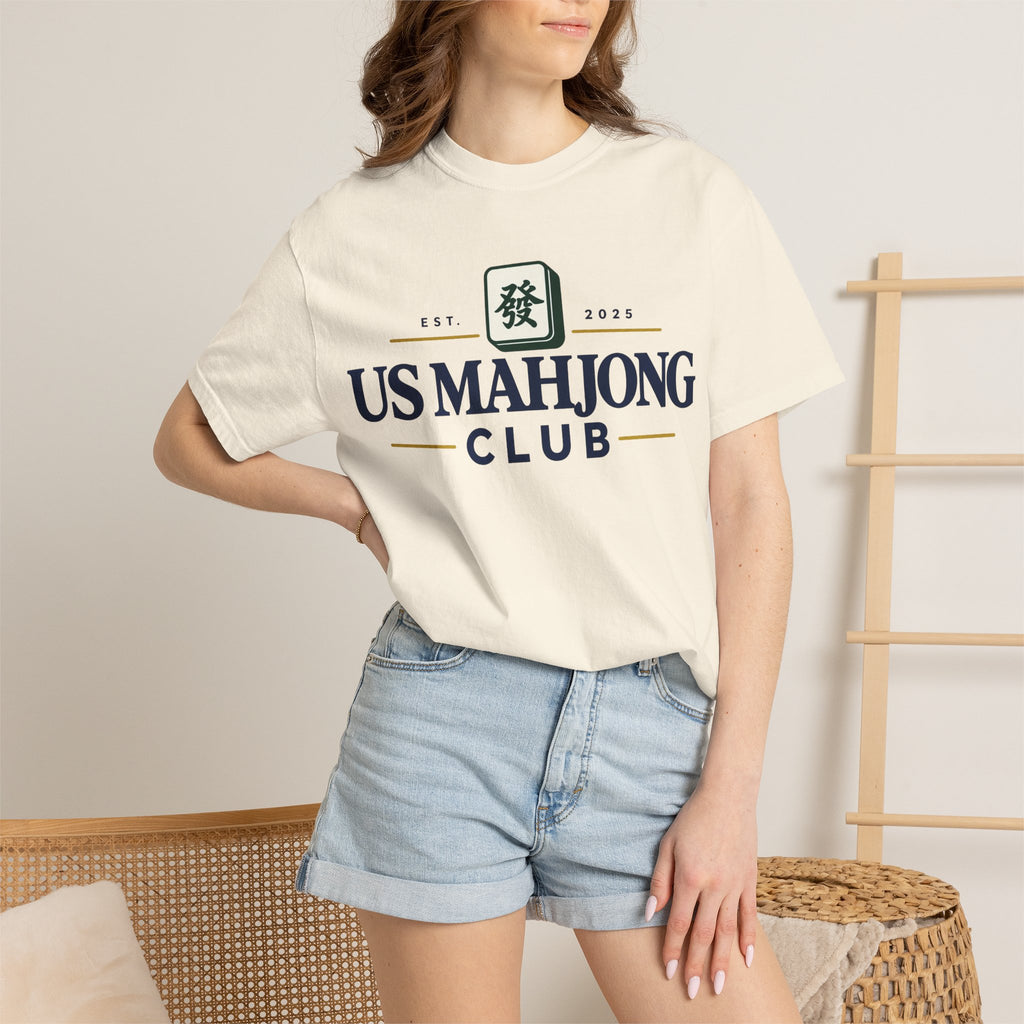 US Mahjong Club Graphic T-Shirt