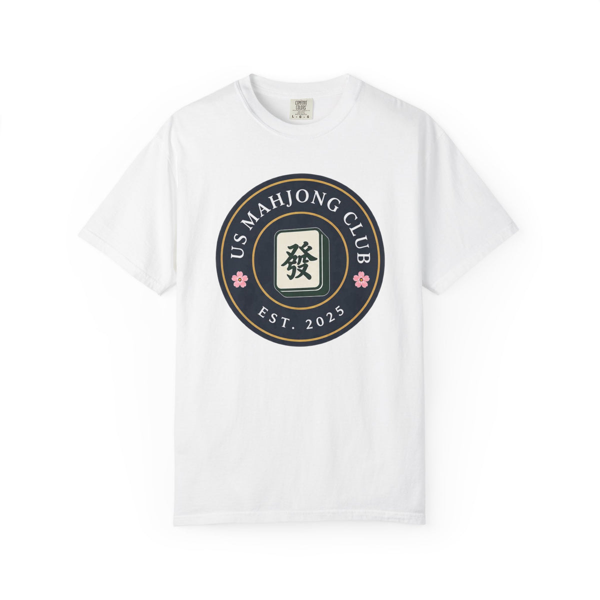 US Mahjong Club Badge T-Shirt