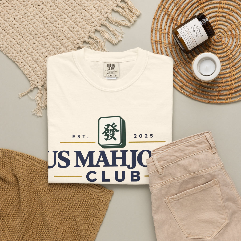 US Mahjong Club Graphic T-Shirt