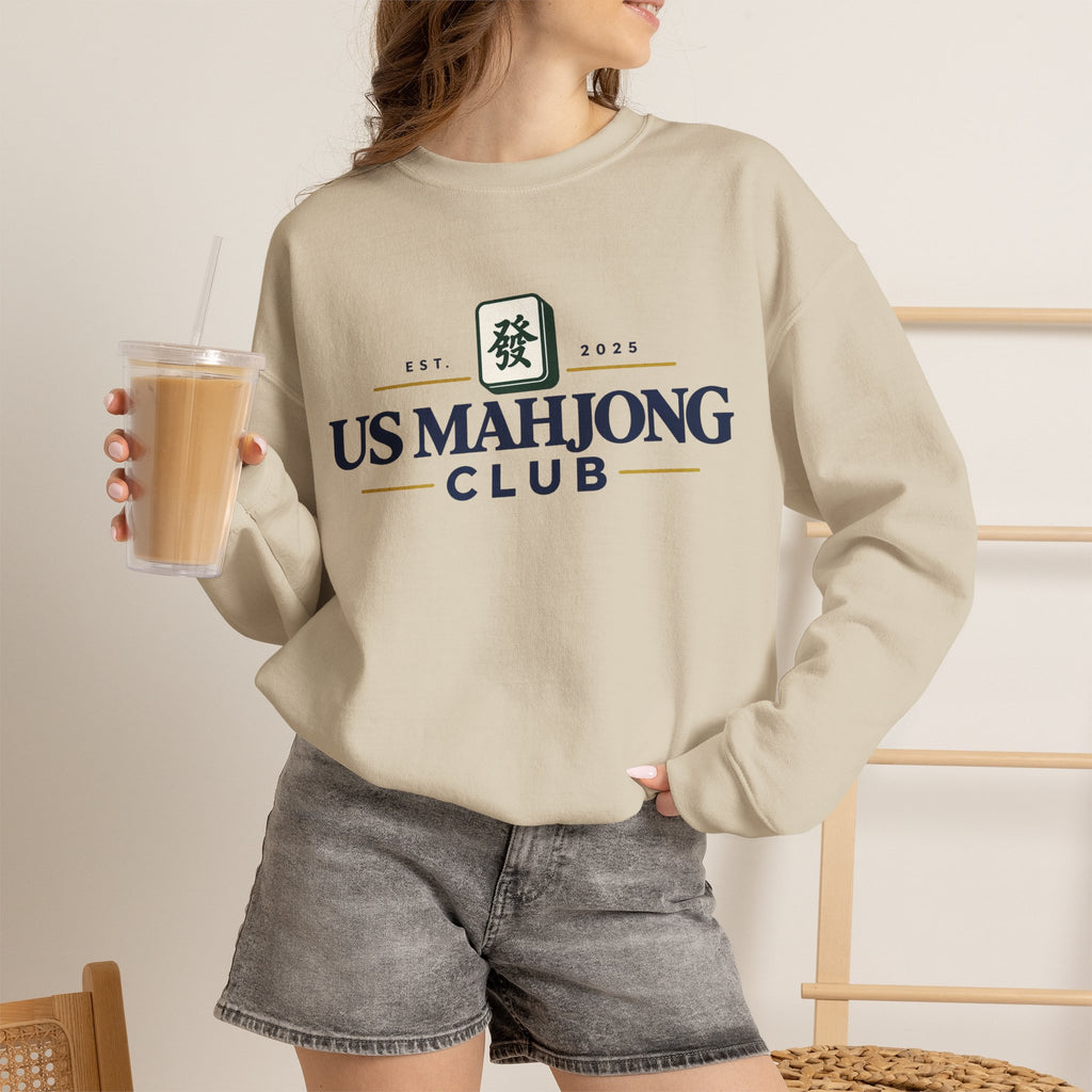 US Mahjong Club Crewneck Sweatshirt