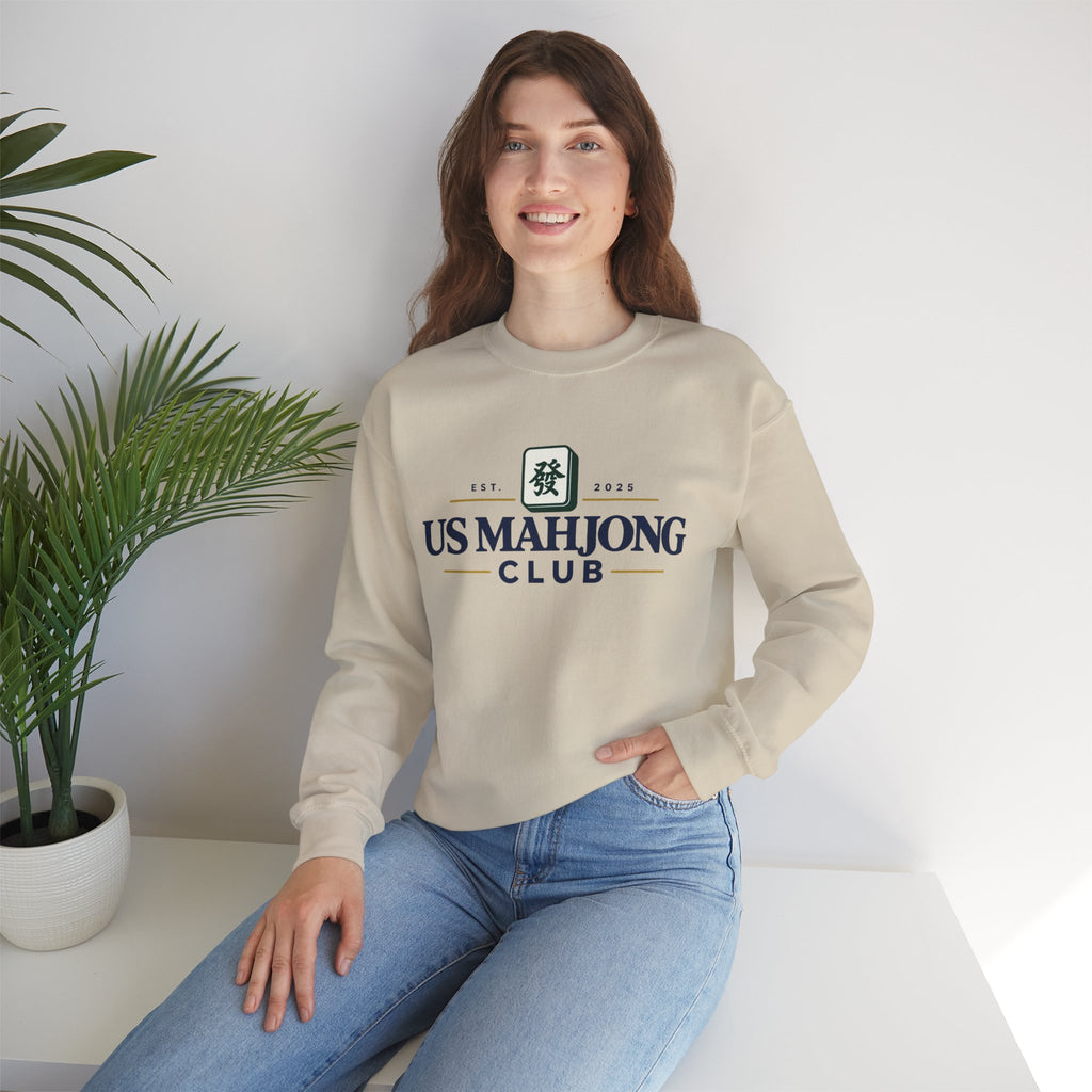US Mahjong Club Crewneck Sweatshirt