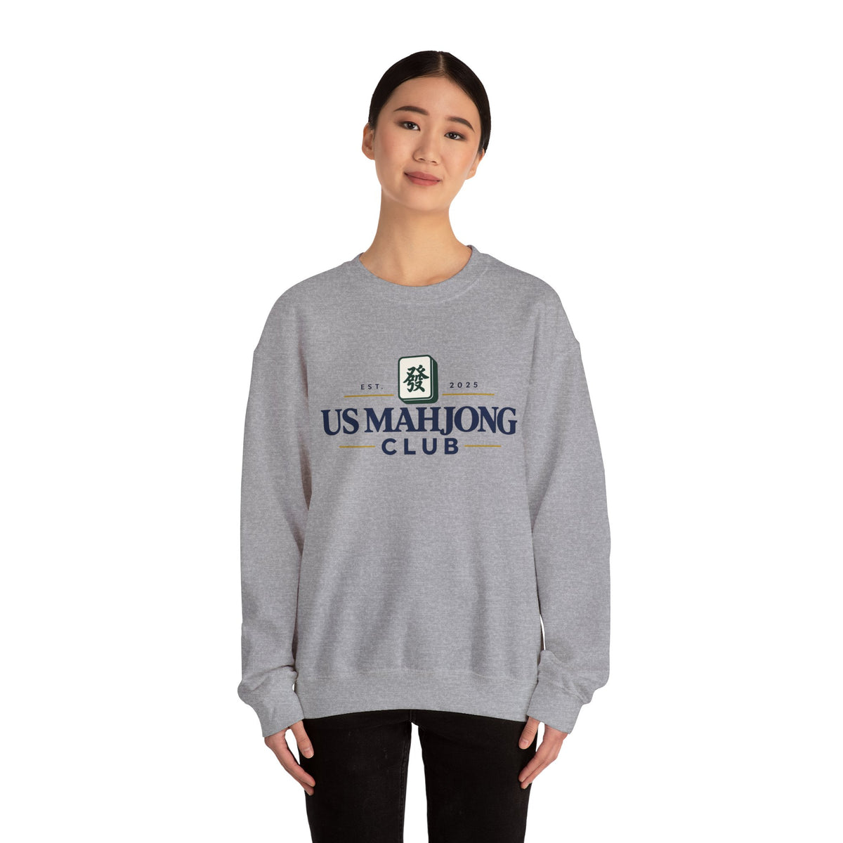 US Mahjong Club Crewneck Sweatshirt