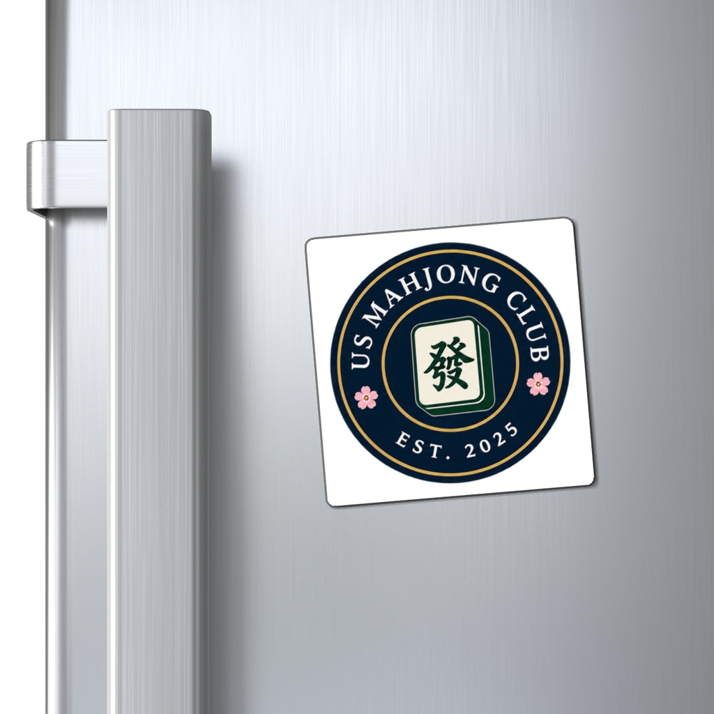 US Mahjong Club Refrigerator Magnet