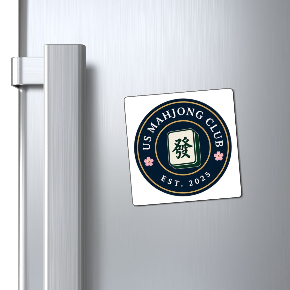 US Mahjong Club Refrigerator Magnet