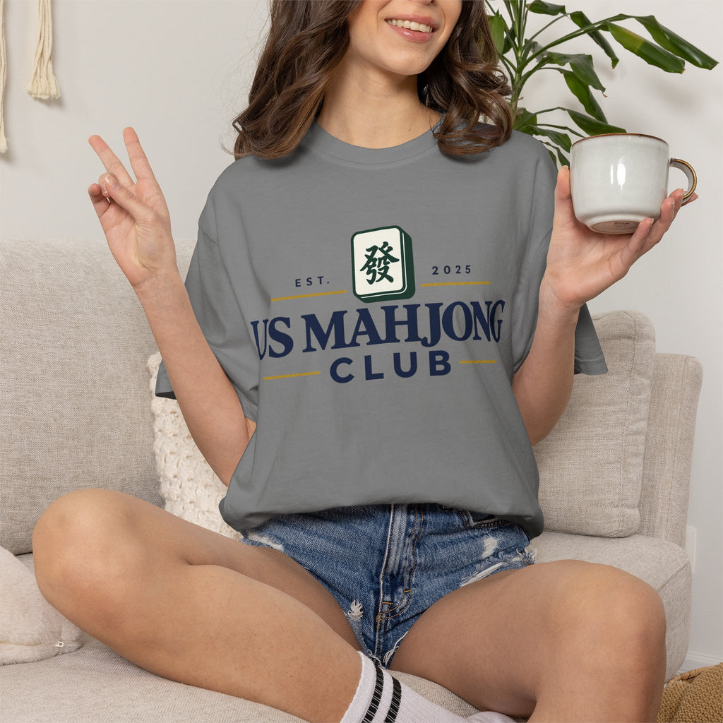 US Mahjong Club Graphic T-Shirt