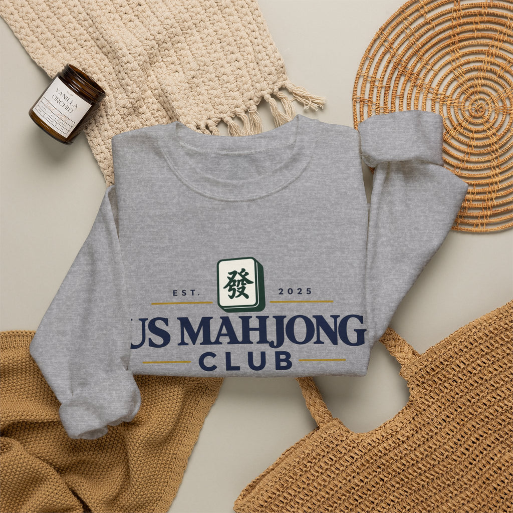 US Mahjong Club Crewneck Sweatshirt