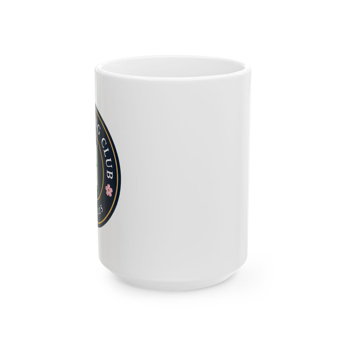 US Mahjong Club Logo Ceramic Mug
