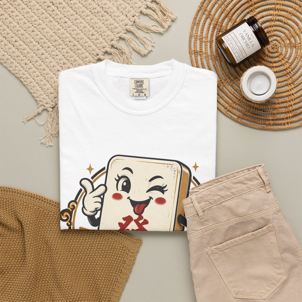 Mahjong Maniac Garment-Dyed T-Shirt