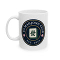 US Mahjong Club Logo Ceramic Mug