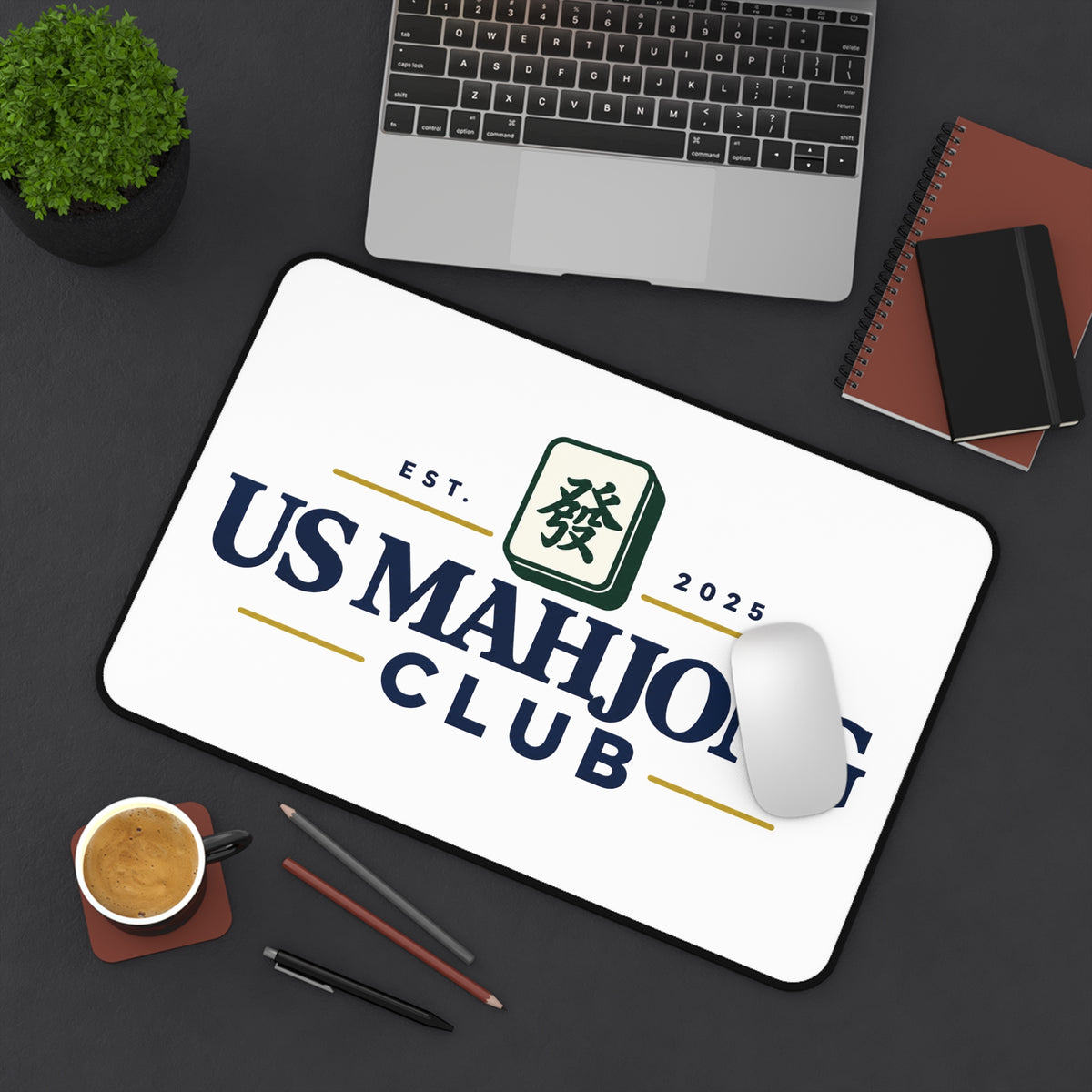 US Mahjong Club Desk Mat