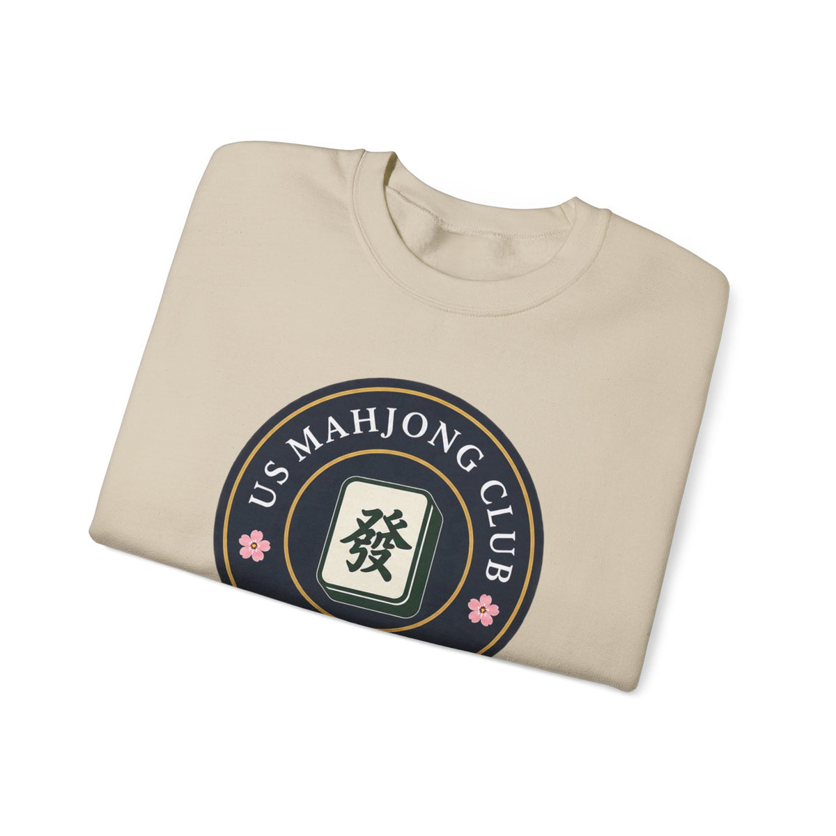 US Mahjong Club Badge Crewneck Sweatshirt