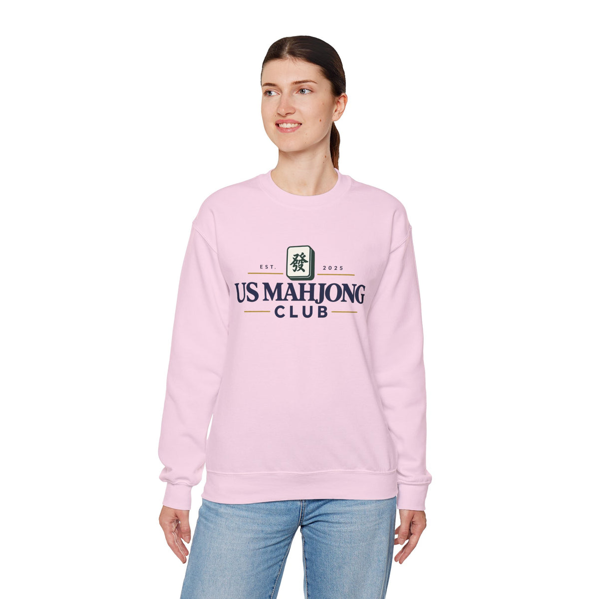 US Mahjong Club Crewneck Sweatshirt