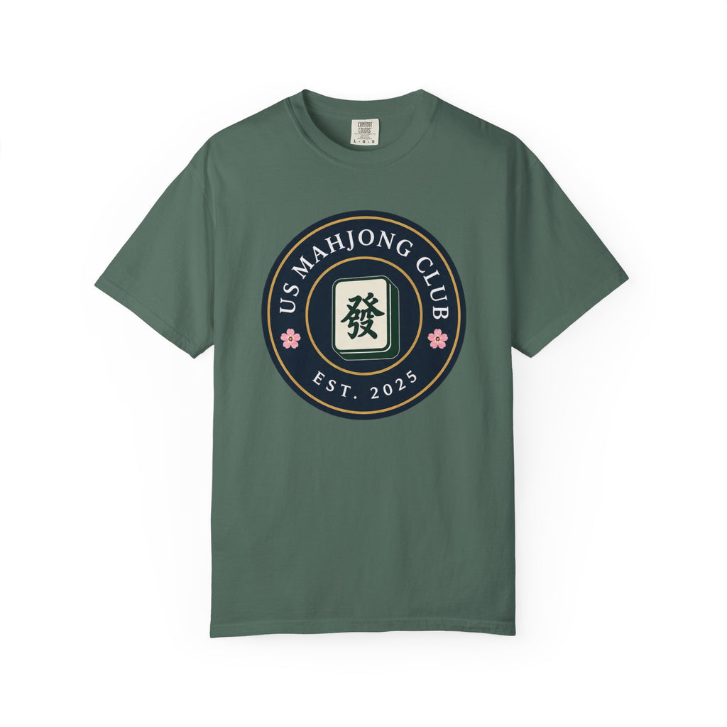 US Mahjong Club Badge T-Shirt