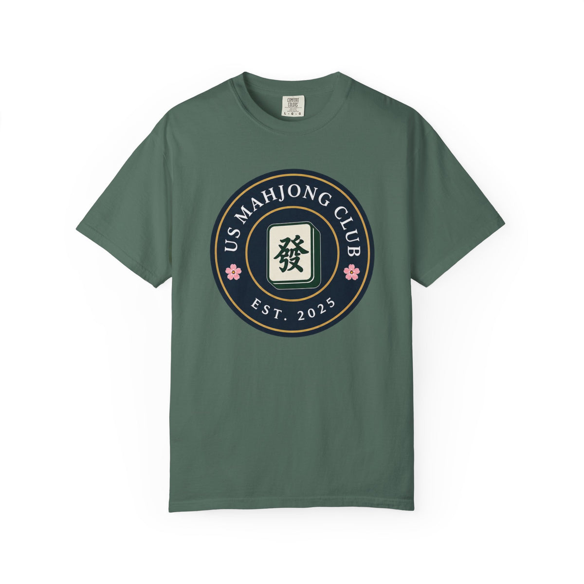 US Mahjong Club Badge T-Shirt