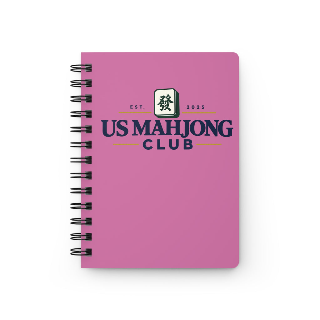 US Mahjong Club Spiral Bound Journal