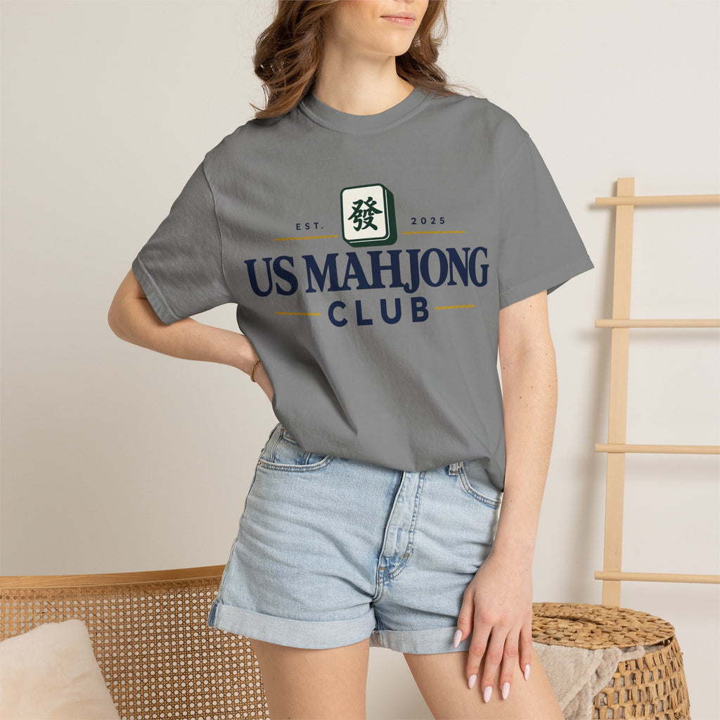US Mahjong Club Graphic T-Shirt