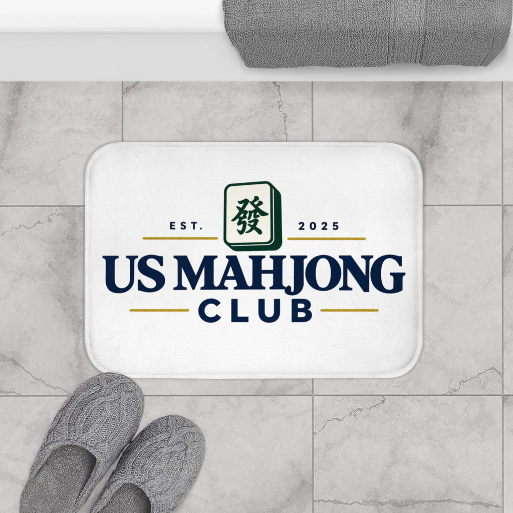 US Mahjong Club Bath Mat
